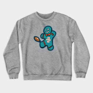 Miami Dolphins Gingerbread Man Crewneck Sweatshirt